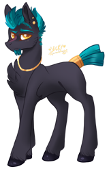 Size: 1280x2003 | Tagged: safe, artist:nightingalewolfie, oc, oc only, oc:daring derek, earth pony, pony, male, simple background, solo, stallion, transparent background