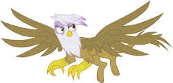 Size: 12576x6090 | Tagged: safe, artist:memnoch, gilda, griffon, g4, female, simple background, solo, transparent background, vector