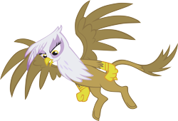 Size: 9046x6144 | Tagged: safe, artist:memnoch, gilda, griffon, g4, female, simple background, solo, transparent background, vector