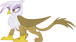 Size: 11041x6118 | Tagged: safe, artist:memnoch, gilda, griffon, g4, female, simple background, solo, transparent background, vector