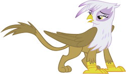 Size: 10284x6071 | Tagged: safe, artist:memnoch, gilda, griffon, g4, female, simple background, solo, transparent background, vector