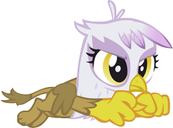 Size: 8252x6084 | Tagged: safe, artist:memnoch, gilda, griffon, g4, female, simple background, solo, transparent background, vector