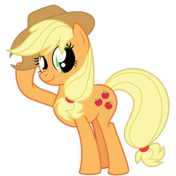 Size: 4096x4096 | Tagged: safe, artist:dashyoshi, applejack, earth pony, pony, g4, .svg available, cute, jackabetes, looking at you, simple background, solo, transparent background, vector