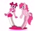 Size: 1024x923 | Tagged: safe, artist:lolitablue, pinkie pie, earth pony, gem (race), semi-anthro, g4, :d, arm hooves, crossover, default spinel, female, gem, pink, signature, simple background, smiling, spinel, spinel (steven universe), spoilers for another series, steven universe, steven universe: the movie, white background