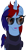 Size: 2913x5663 | Tagged: safe, artist:etcheddaydream, oc, oc only, pony, unicorn, armor, solo, sunglasses