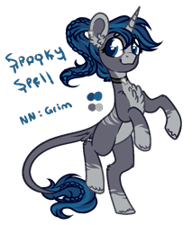 Size: 790x927 | Tagged: safe, artist:amazing-artsong, oc, oc only, oc:spooky spell, pony, unicorn, base used, female, mare, simple background, solo, transparent background