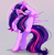 Size: 3258x3346 | Tagged: safe, artist:krissstudios, twilight sparkle, alicorn, pony, g4, adorable distress, anatomically incorrect, blushing, chest fluff, curved horn, cute, ear fluff, featureless crotch, female, flexible, floppy ears, fluffy, frog (hoof), gray background, high res, horn, incorrect leg anatomy, leg fluff, looking at you, mare, one eye closed, open mouth, pubic fluff, raised leg, simple background, solo, spread legs, spreading, standing splits, stretching, twiabetes, twilight sparkle (alicorn), underhoof, wat, wink, yoga