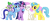 Size: 16450x7000 | Tagged: safe, artist:tardifice, lemon hearts, minuette, spike, twilight sparkle, twinkleshine, alicorn, pony, unicorn, amending fences, g4, absurd resolution, one eye closed, simple background, transparent background, twilight sparkle (alicorn), vector, wink