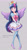 Size: 1374x2570 | Tagged: safe, artist:andekanata, twilight sparkle, human, equestria girls, g4, big crown thingy, clothes, element of magic, female, gray background, high heels, human coloration, jewelry, maid, no more ponies at source, ponied up, pony ears, regalia, shoes, simple background, socks, solo, thigh highs, wings