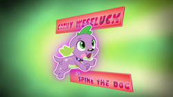Size: 1920x1080 | Tagged: safe, screencap, spike, spike the regular dog, dog, equestria girls, g4, my little pony equestria girls: friendship games, cathy weseluck, credits, cute, male, opening credits, paw pads, paws, spikabetes, spike's dog collar
