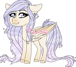 Size: 490x432 | Tagged: safe, artist:mourningfog, oc, oc only, pegasus, pony, simple background, solo, transparent background