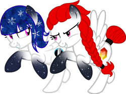 Size: 1013x753 | Tagged: safe, artist:mourningfog, oc, oc only, pony, braid, running, simple background, transparent background