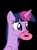 Size: 583x781 | Tagged: safe, derpibooru exclusive, edit, edited screencap, editor:twilyisbestpone, screencap, twilight sparkle, alicorn, pony, g4, the ending of the end, adorkable, background removed, black background, cute, donut, dork, eating, female, food, glowing horn, horn, levitation, magic, mare, nom, simple background, sitting, solo, telekinesis, twiabetes, twilight sparkle (alicorn)