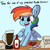 Size: 1800x1800 | Tagged: safe, artist:tjpones, rainbow dash, pegasus, pony, g4, blender (object), blue background, cute, dashabetes, female, food, ketchup, mare, rainbow dumb, salt, sauce, simple background, solo, this will end in diarrhea, this will end in hospitalization, this will end in tears, this will not end well, too dumb to live, toothpaste, white background