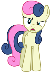 Size: 7000x10000 | Tagged: safe, artist:tardifice, bon bon, sweetie drops, earth pony, pony, equestria games (episode), g4, absurd resolution, bon bon is not amused, simple background, solo, transparent background, unamused, vector