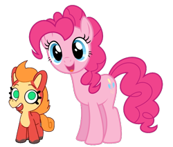 Size: 814x694 | Tagged: safe, pinkie pie, g4, charfoal, crossover, prodigy, simple background, transparent background