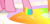 Size: 496x241 | Tagged: safe, screencap, pinkie pie, g4, sonic rainboom (episode), cloudsdale, hoof only, legs, liquid rainbow, pictures of legs, rainbow, rainbow pool, weather factory