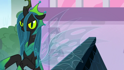 Size: 1920x1080 | Tagged: safe, screencap, queen chrysalis, pony, g4, my little pony: friendship is magic, the ending of the end, solo