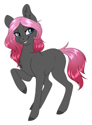 Size: 2701x3664 | Tagged: safe, artist:silkensaddle, oc, oc only, oc:soulful mirror, earth pony, pony, colored, female, high res, ponysona, rule 63, simple background, solo, transparent background