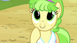 Size: 1280x720 | Tagged: safe, screencap, chickadee, ms. peachbottom, earth pony, pony, g4, games ponies play, cute, female, mare, solo