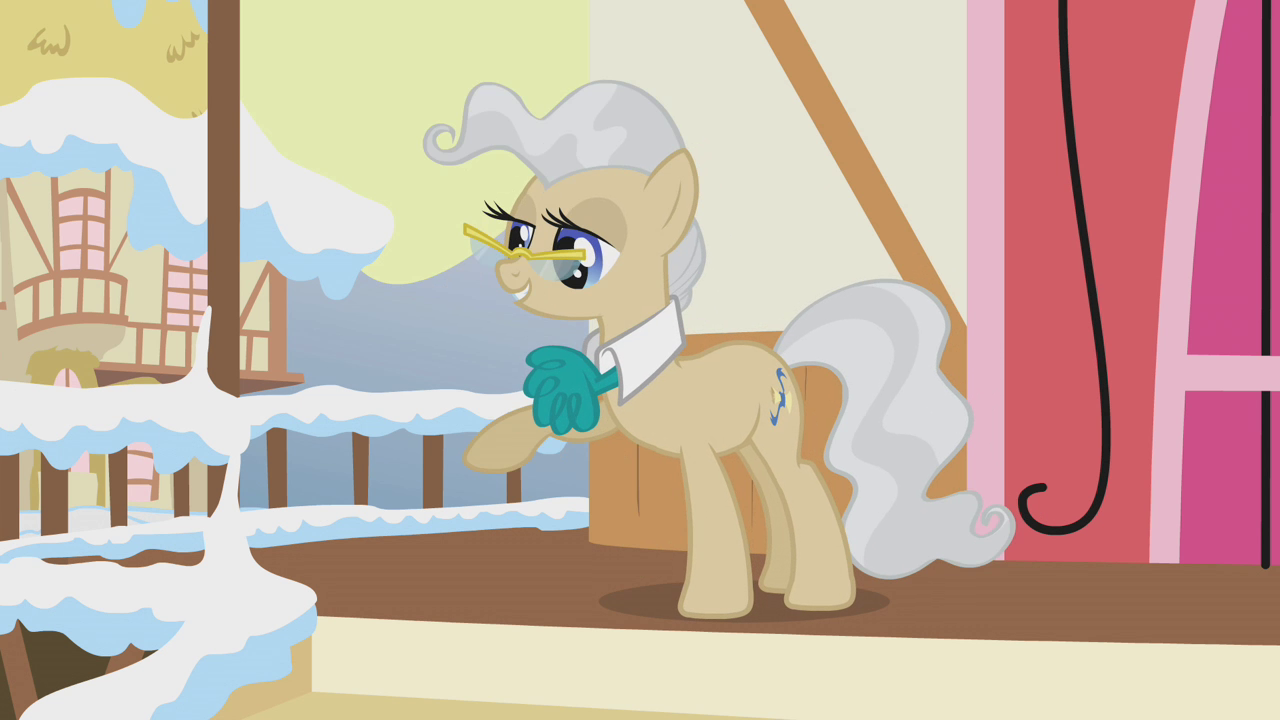 Safe Screencap Mayor Mare Earth Pony Pony G Winter