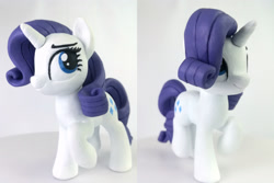 Size: 2880x1920 | Tagged: safe, artist:sparkle257, rarity, pony, unicorn, g4, craft, female, figurine, irl, mare, photo, sculpture, solo, traditional art