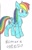 Size: 678x1054 | Tagged: safe, artist:cmara, rainbow dash, pegasus, pony, g4, female, mare, simple background, solo, traditional art, white background