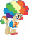 Size: 3000x3623 | Tagged: safe, artist:cloudy glow, mayor mare, pony, g4, luna eclipsed, .ai available, clown, high res, simple background, solo, transparent background, vector