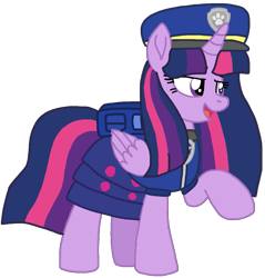 Size: 1031x1080 | Tagged: safe, artist:徐詩珮, twilight sparkle, alicorn, pony, series:sprglitemplight diary, series:sprglitemplight life jacket days, series:springshadowdrops diary, series:springshadowdrops life jacket days, g4, alternate universe, chase (paw patrol), clothes, female, i can't believe it's not ejlightning007arts, paw patrol, simple background, transparent background, twilight sparkle (alicorn)