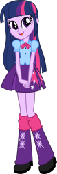 Size: 3869x11604 | Tagged: safe, artist:alandssparkle, twilight sparkle, equestria girls, g4, absurd resolution, clothes, cute, female, looking at you, pleated skirt, simple background, skirt, solo, transparent background, twiabetes, twilight sparkle (alicorn), vector