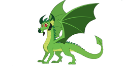 Size: 1200x630 | Tagged: safe, artist:damiranc1, edit, edited screencap, idw, screencap, blacktip, dragon, g4, background removed, fangs, idw showified, male, not a vector, simple background, solo, spread wings, transparent background, wings