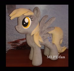 Size: 2000x1944 | Tagged: safe, artist:calusariac, derpy hooves, pony, g4, irl, photo, plushie, solo