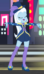 Size: 1156x1938 | Tagged: safe, artist:gmaplay, edit, trixie, equestria girls, equestria girls series, g4, epaulettes, hat, magician outfit, solo, top hat
