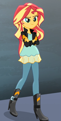 Size: 547x1079 | Tagged: safe, screencap, sunset shimmer, equestria girls, g4, my little pony equestria girls: friendship games, cropped, solo