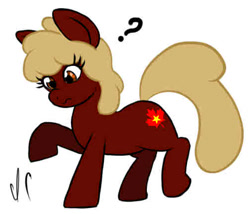 Size: 504x432 | Tagged: safe, artist:ian_c, oc, oc only, earth pony, pony, female, mare, simple background, solo, white background