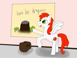 Size: 1280x960 | Tagged: safe, artist:beautifulhorseme, oc, oc only, oc:pearl rose, pegasus, pony, female, filly, happy, solo