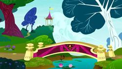 Size: 1280x720 | Tagged: safe, screencap, forever filly, g4, background, no pony, ponyville, scenic ponyville