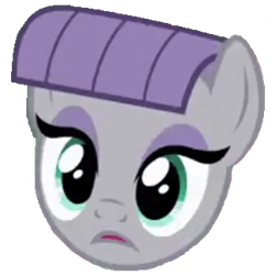 Size: 323x323 | Tagged: safe, edit, edited screencap, screencap, maud pie, earth pony, pony, g4, rock solid friendship, background removed, faic, female, mare, simple background, solo, surprised, transparent background