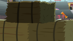 Size: 1280x720 | Tagged: safe, screencap, g4, growing up is hard to do, appleloosa, background, hay bale, no pony, scenic ponyville