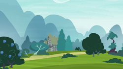 Size: 1280x720 | Tagged: safe, screencap, discordant harmony, g4, background, no pony, ponyville, scenic ponyville