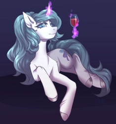 Size: 3252x3463 | Tagged: safe, artist:helemaranth, oc, oc only, oc:silk lace, pony, unicorn, high res, solo