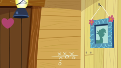 Size: 1280x720 | Tagged: safe, screencap, g4, the fault in our cutie marks, background, clubhouse, crusaders clubhouse, liminal space, no pony, scenic ponyville
