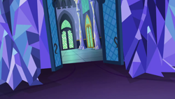 Size: 1280x720 | Tagged: safe, screencap, every little thing she does, g4, background, liminal space, no pony, scenic ponyville, twilight's castle