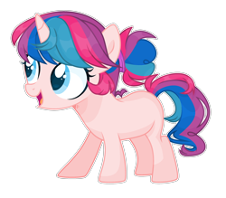 Size: 2560x2240 | Tagged: safe, artist:mint-light, artist:thieeur-nawng, oc, oc only, pony, unicorn, base used, female, filly, high res, horn, open mouth, simple background, solo, transparent background, unicorn oc
