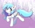 Size: 2000x1600 | Tagged: safe, artist:symbianl, oc, oc only, pegasus, pony, :3, abstract background, blushing, commission, female, fluffy, looking at you, mare, raised hoof, raised leg, solo