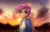 Size: 2480x1600 | Tagged: safe, artist:radioaxi, scootaloo, equestria girls, g4, clothes, cute, cutealoo, female, jacket, looking at you, scenery, shirt, solo, sun, wings