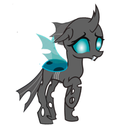 Size: 1141x1141 | Tagged: safe, artist:asterix214, ocellus, changeling, g4, female, pre changedling ocellus, simple background, solo, transparent background