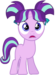 Size: 7000x9500 | Tagged: safe, artist:tardifice, starlight glimmer, pony, g4, the cutie re-mark, absurd resolution, female, filly, filly starlight glimmer, simple background, solo, transparent background, vector, younger