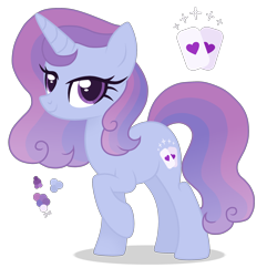 Size: 2500x2418 | Tagged: safe, artist:magicuniclaws, oc, oc only, pony, unicorn, female, high res, magical lesbian spawn, mare, offspring, parent:princess cadance, parent:trixie, simple background, solo, transparent background