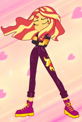 Size: 642x957 | Tagged: safe, screencap, sunset shimmer, equestria girls, equestria girls series, g4, sunset's backstage pass!, spoiler:eqg series (season 2), cropped, solo
